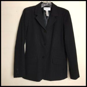 Liz Claiborne Classic 3 Button Career Blazer Size 4